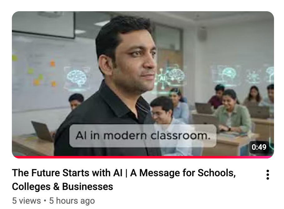 The Future Starts with AI